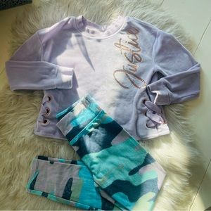 Lavender & Camo Justice Set